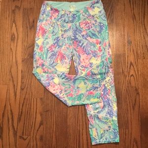 Lilly Pulitzer Luxletic Mermaid’s Cove Leggings S